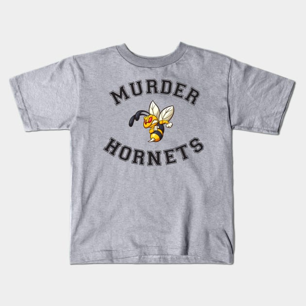 Murder Hornets Kids T-Shirt by jplanet